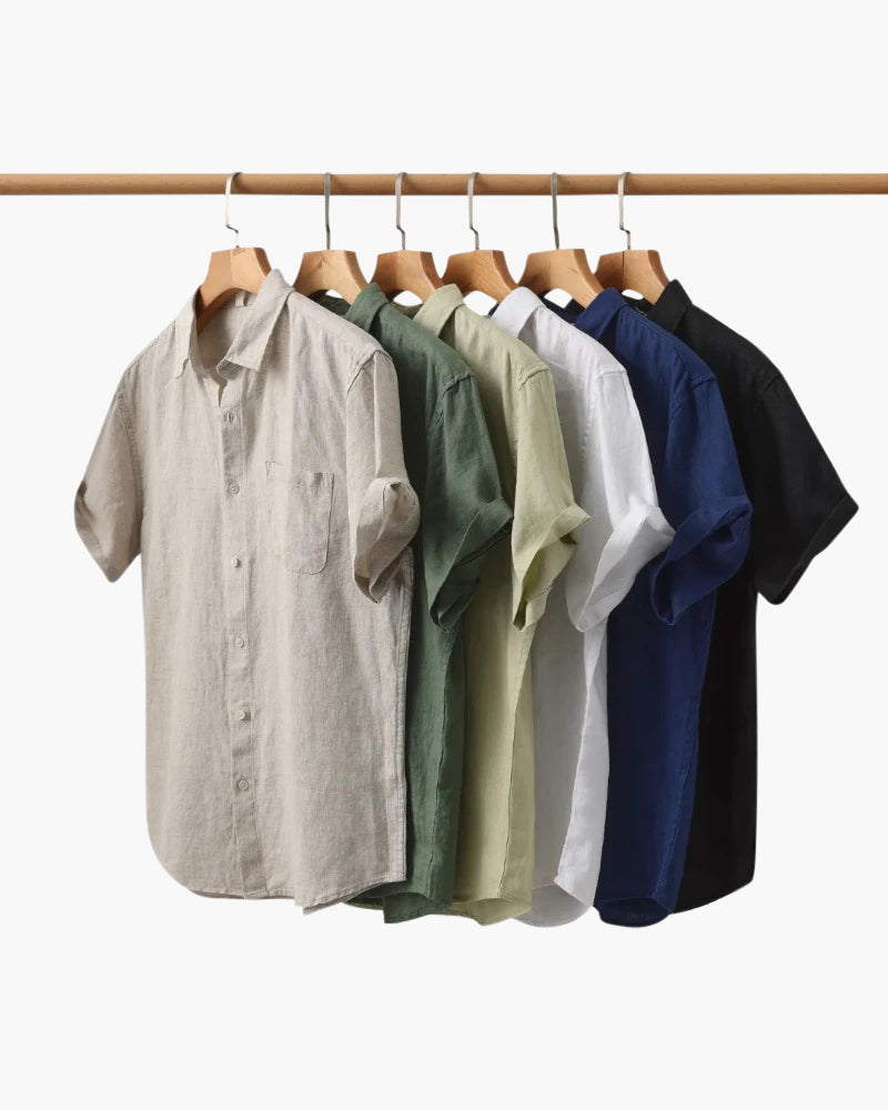 Ciudad del Cabo – Camisa de Lino (Manga Corta)