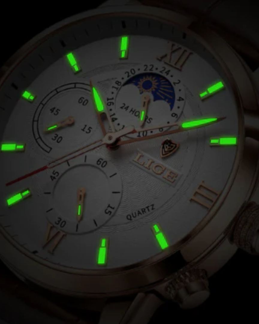 Reloj Clásico Lugano (Resistente al Agua)