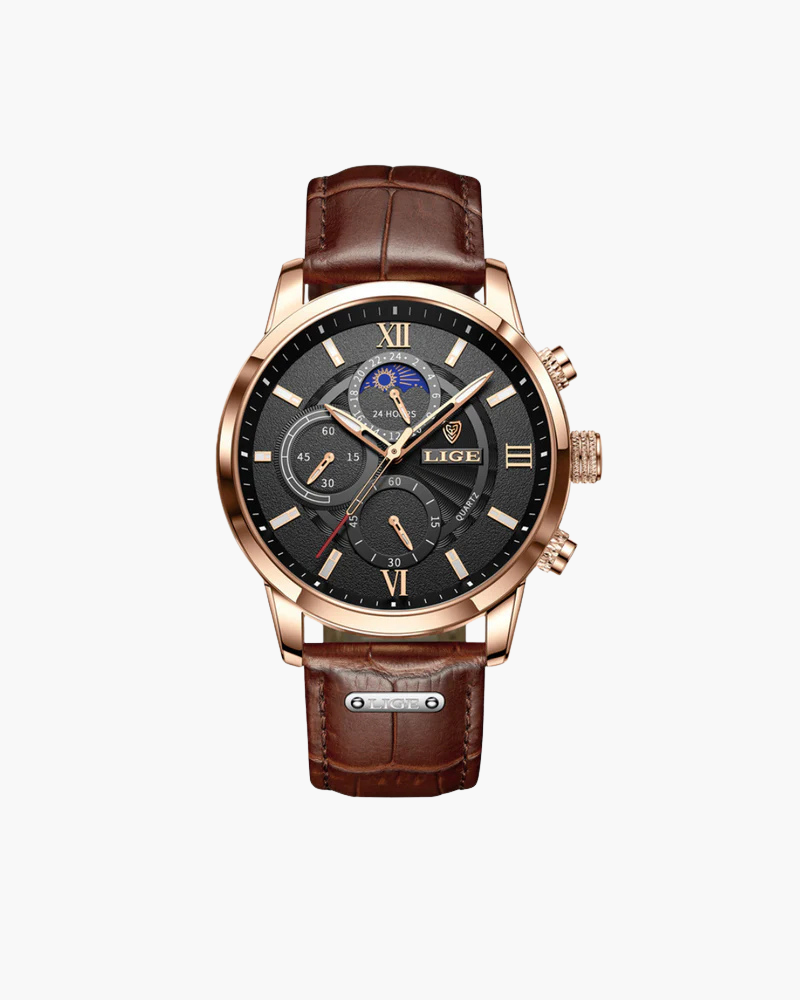 Reloj Clásico Lugano (Resistente al Agua)