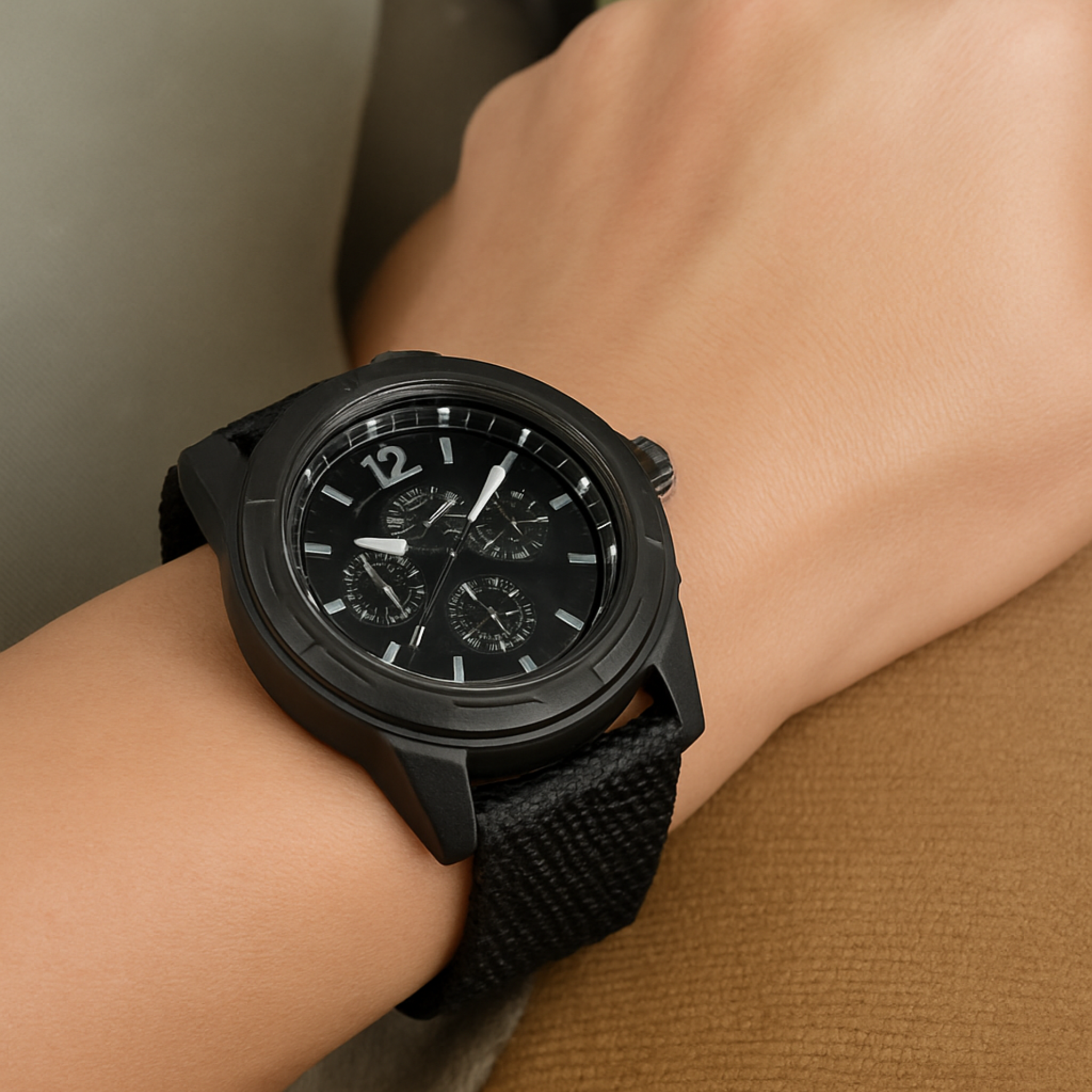 Reloj Suizo Trenzado para Hombre