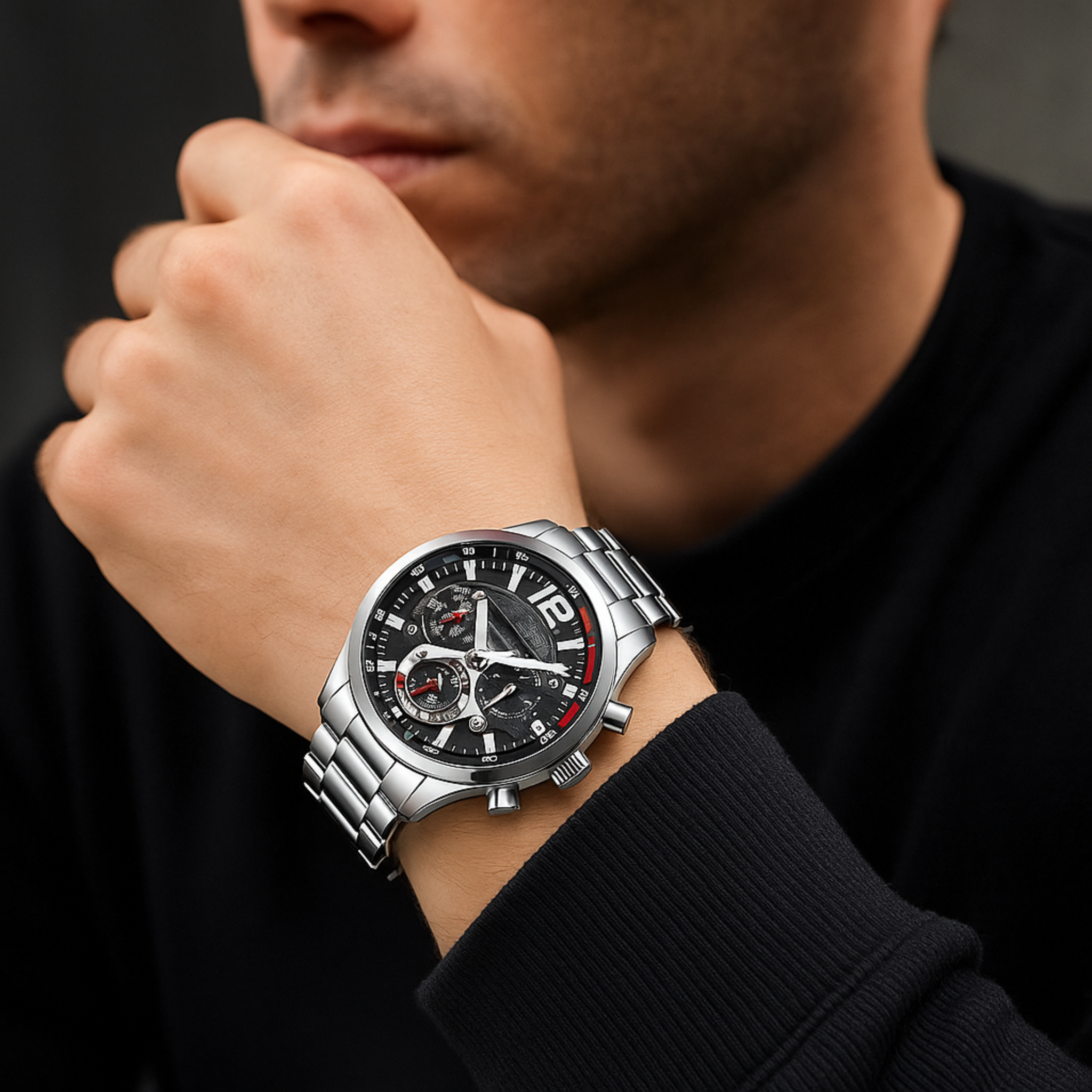 Reloj Deportivo de Acero