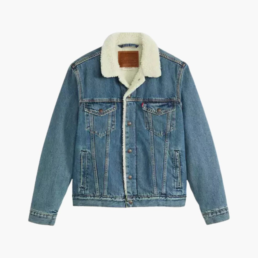 Chaqueta Vaquera con Borrego